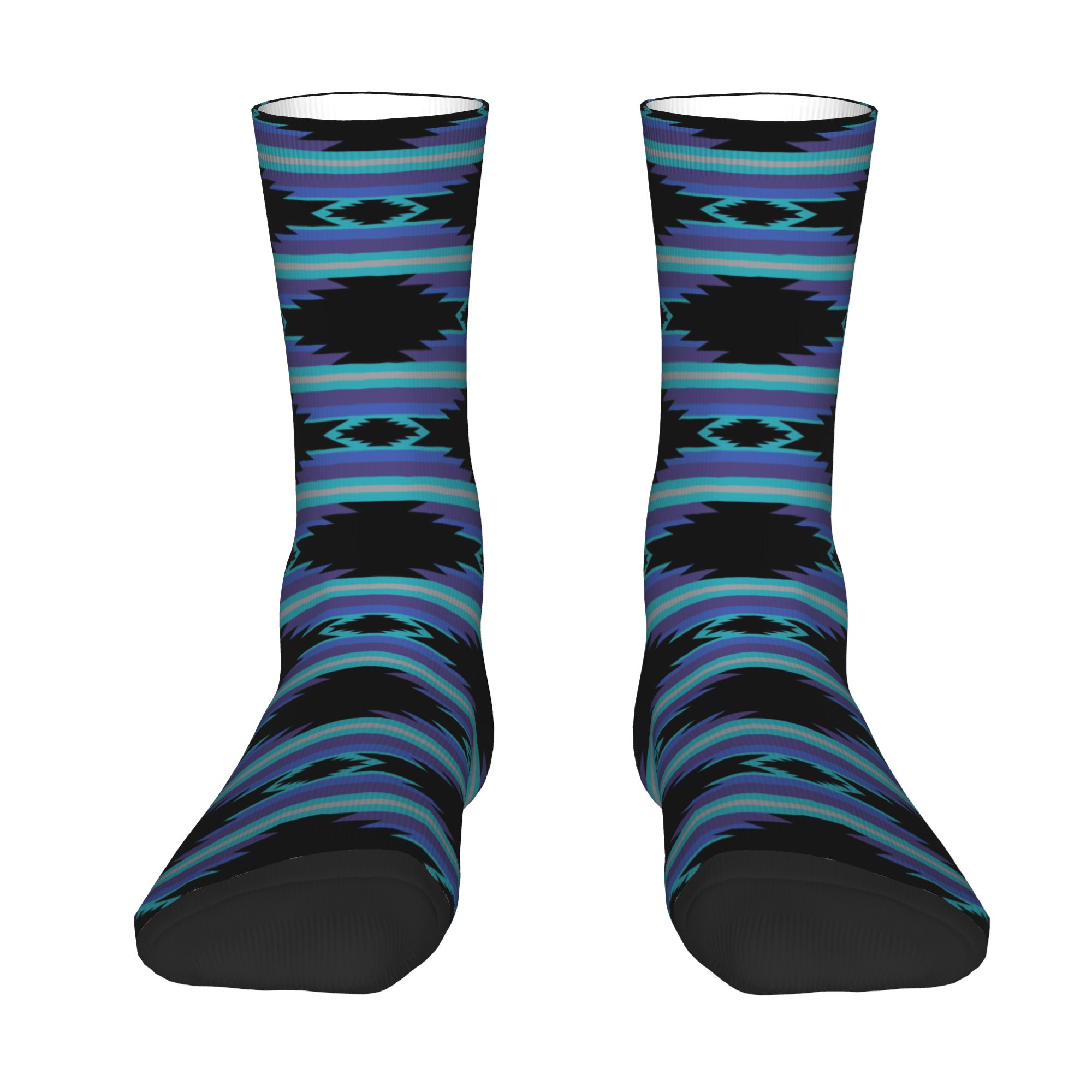 3D Printing Custom - Custom Novelty Men's Colorful Aztec Southwestern
