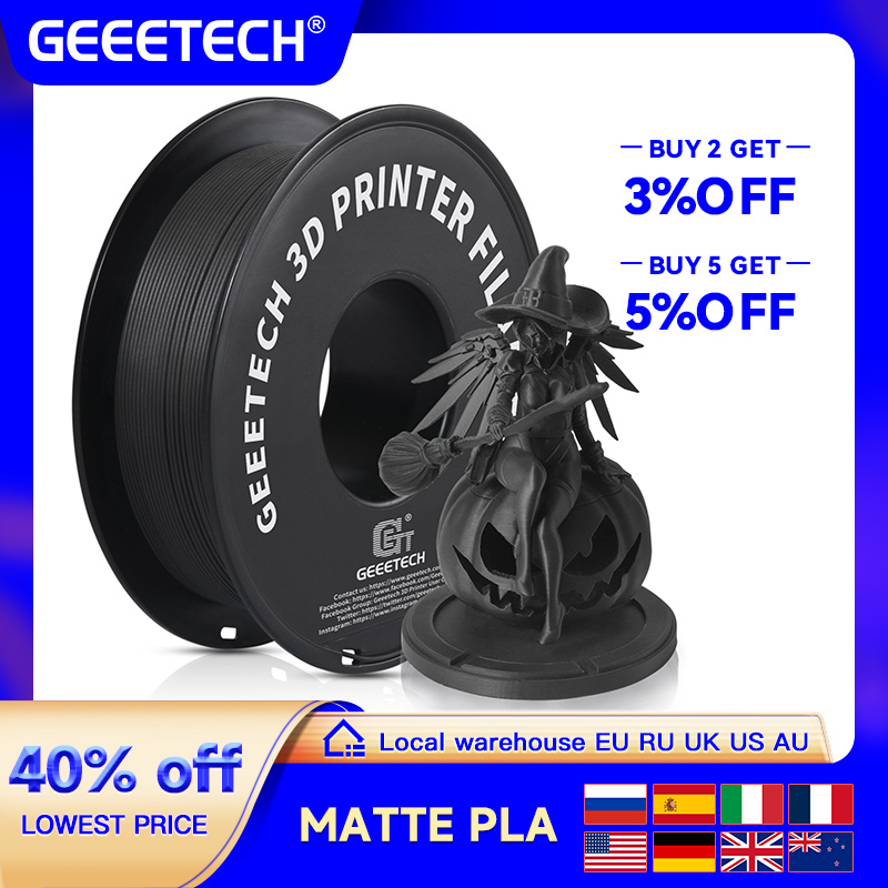 3D Printing Nylon - Geeetech 3D Printer Filament Matte PLA