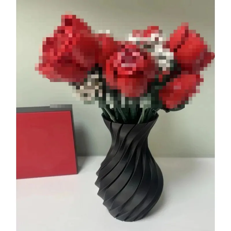 1pc Vase for Lego Bouquet Rose - 3D Printing Lego Bricks 评论和价格
