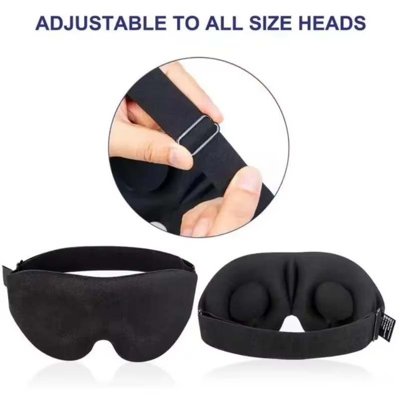 1/2/3PCS 3D Full Shading Sleep - 3D Printing Mask 评论和价格