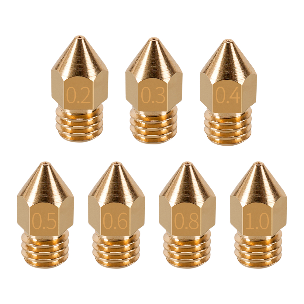 MK7 MK8 Nozzle 0.4mm 0.3mm 0.2 - 3D Printing Industry 评论和价格