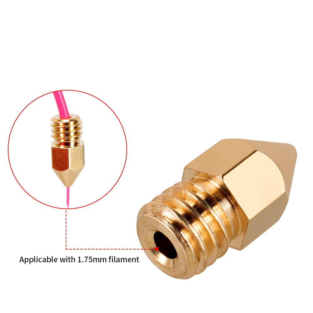 MK7 MK8 Nozzle 0.4mm 0.3mm 0.2 - 3D Printing Industry 评论和价格