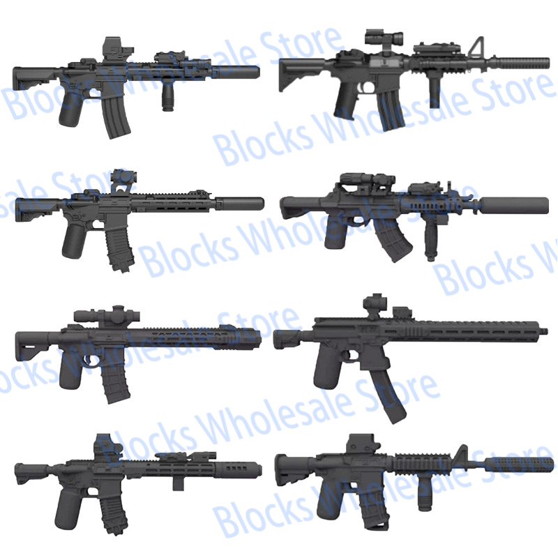 MOC Military Figure Equipment  - 3D Printing Lego Bricks 评论和价格