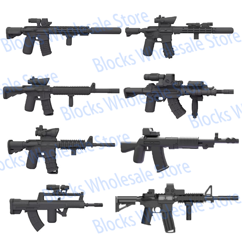 MOC Military Figure Equipment  - 3D Printing Lego Bricks 评论和价格