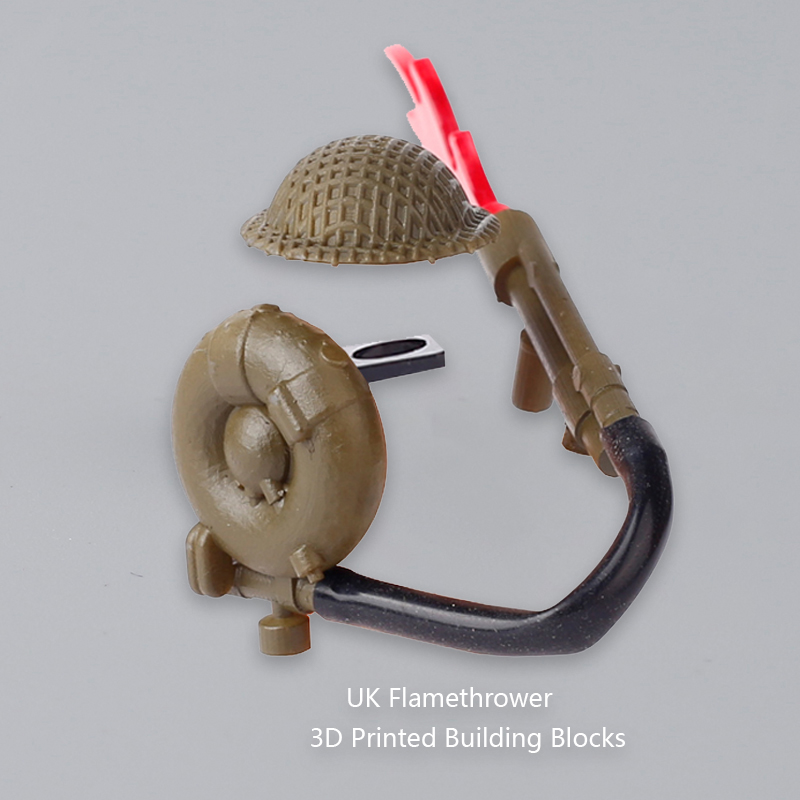 MOC WW2 Military British MK-II - 3D Printing Lego Bricks 评论和价格