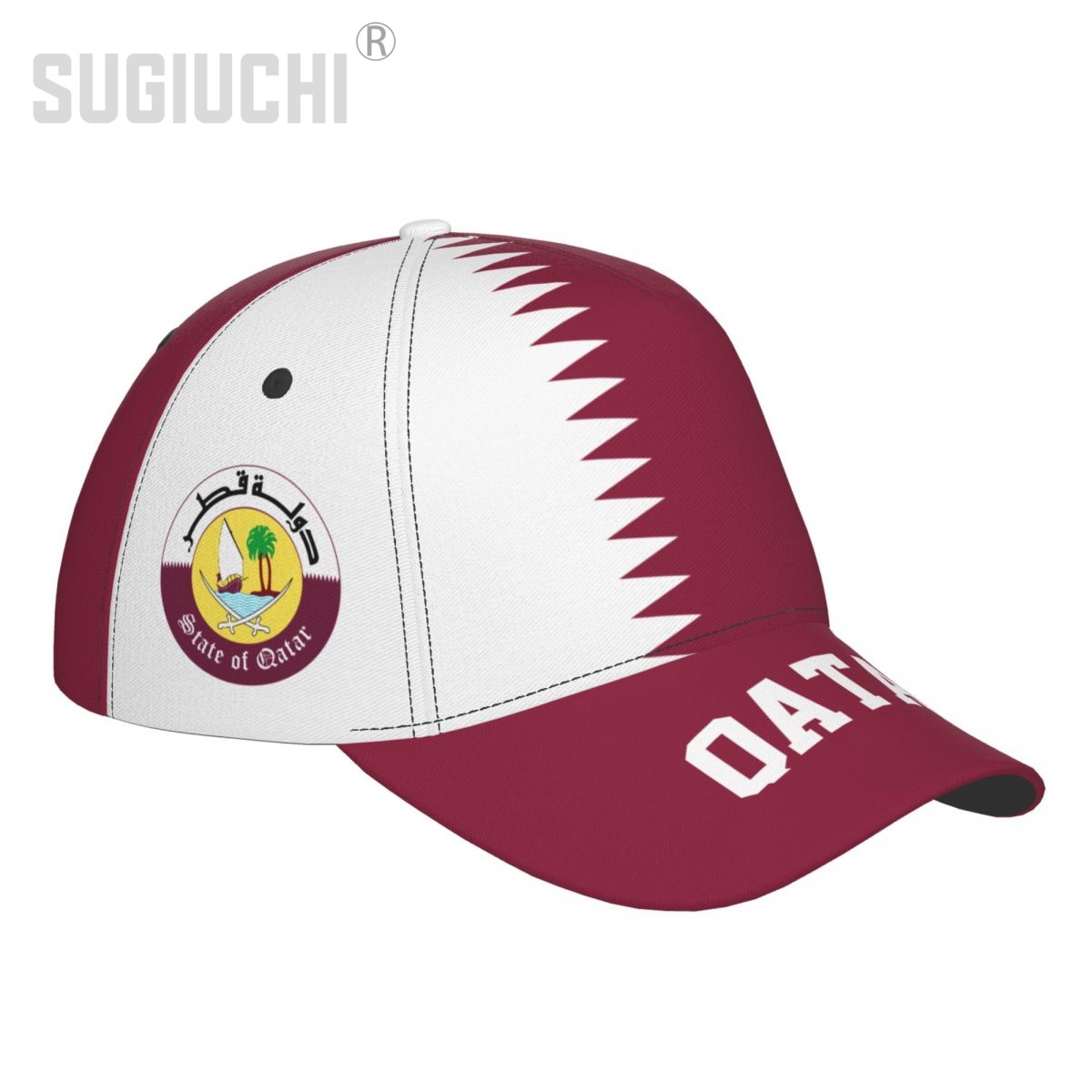 Unisex 3D Qatar Flag Qatari Ad - 3D Printing Qatar 评论和价格