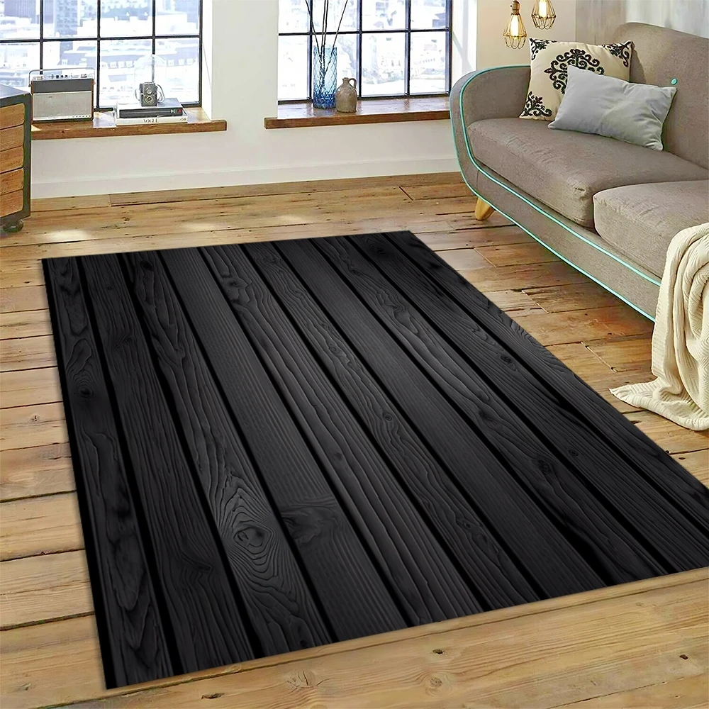 Color 3D Wood Grain Lines Rug  - 3D Printing Online Service 评论和价格