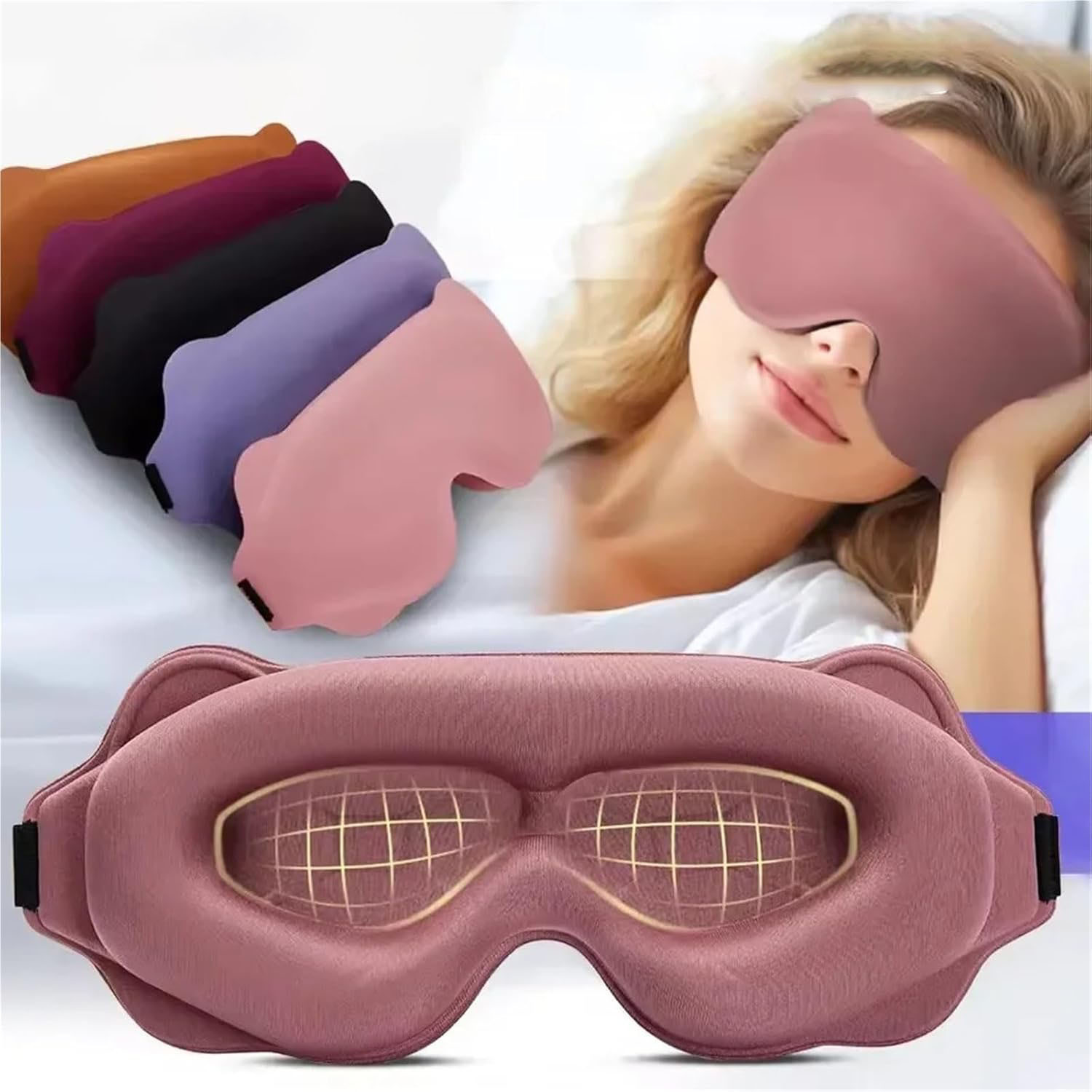 3D Sleeping Mask Block Out Lig - 3D Printing Mask 评论和价格
