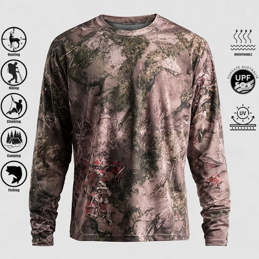 Men Long Sleeve T-shirt Polyes - 3D Printing Custom 评论和价格