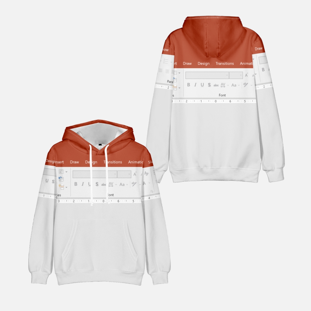 Casual Excel Hoodie For Men An - 3D Printing Online Service 评论和价格