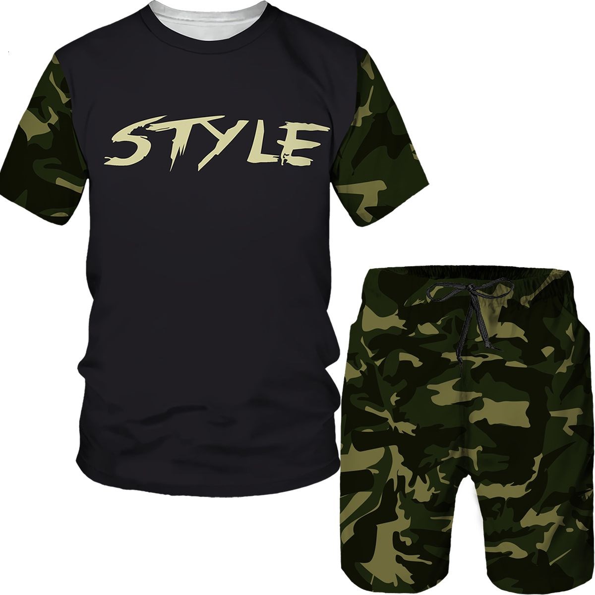 Camouflage Men's Suits Camo 3D - 3D Printing Custom 评论和价格