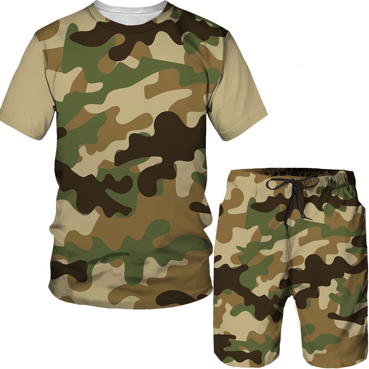 Camouflage Men's Suits Camo 3D - 3D Printing Custom 评论和价格