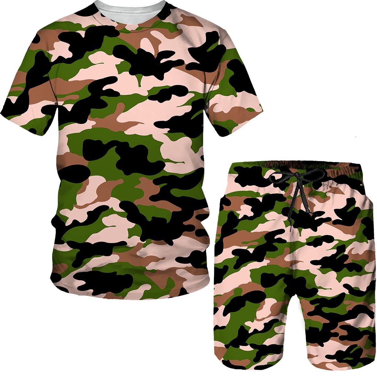 Camouflage Men's Suits Camo 3D - 3D Printing Custom 评论和价格