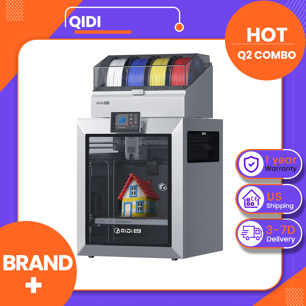 QIDI Q2 Combo 3D Printer, 600m - 3D Printing Online Service 评论和价格
