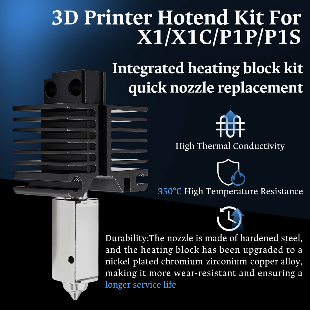 Hotend For Bambu Lab P1P X1C P - 3D Printing Bambu Lab 评论和价格