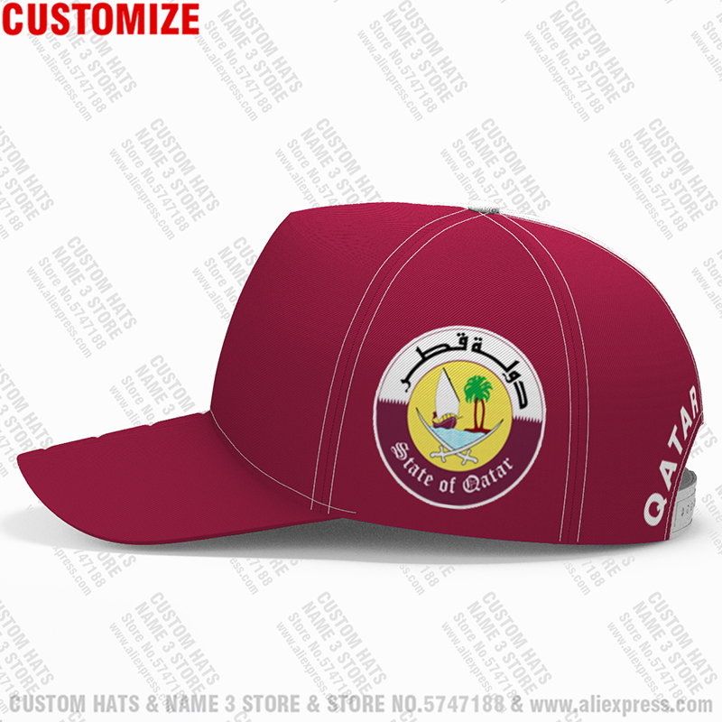 State Of Qatar Baseball Cap Fr - 3D Printing Qatar 评论和价格