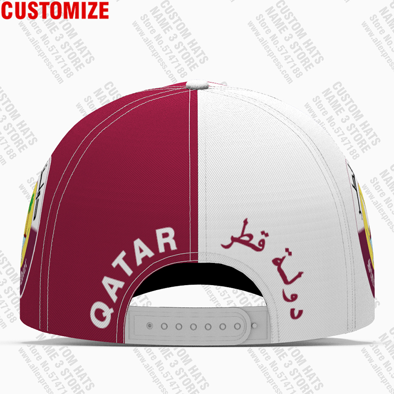 State Of Qatar Baseball Cap Fr - 3D Printing Qatar 评论和价格