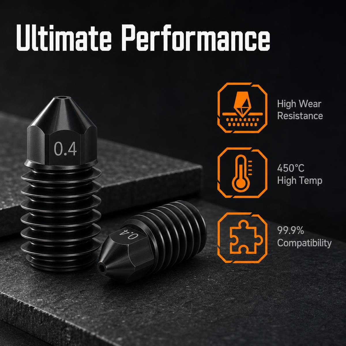Detachable Hardened Steel 3D P - 3D Printing Bambu Lab 评论和价格