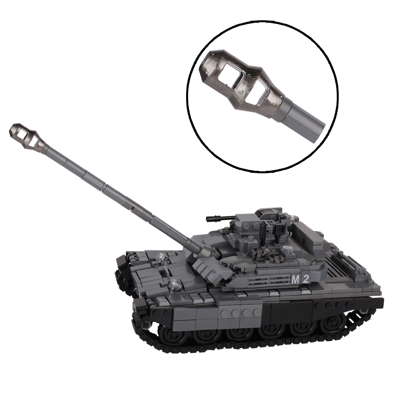 MOC WW2 Military Tank Cannon 3 - 3D Printing Lego Bricks 评论和价格